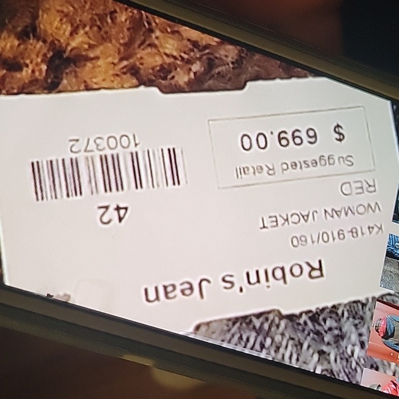 Robin's Jean Real Leather Women's Jacket Size 8 USA, 10 UK, 40 Fra,Ita 42, Ger36 - Picture 16 of 16